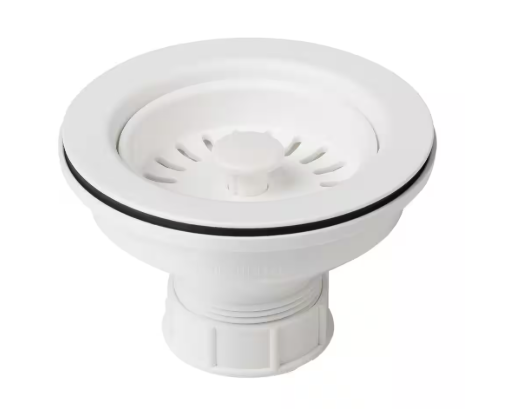 KRAUS Kitchen Sink Strainer in White