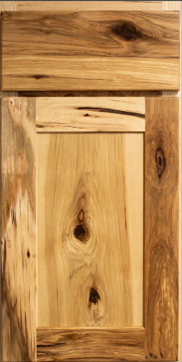 Hickory Shaker Display Door