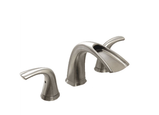 Delta Nyla Widespread 2-Handle Bathroom Faucet in Brushed Nickel
