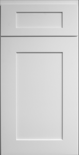 White Shaker Display Door