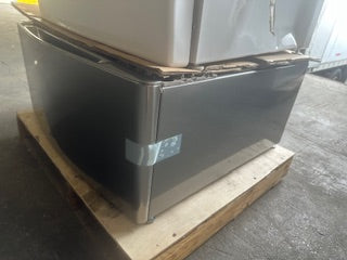 29" Laundry Pedestal with Storage Drawer - Graphite Steel