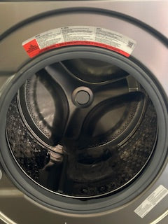 Bespoke 5.3 cu. ft. Ultra Capacity Front Load Washer with Super Speed Wash and AI Smart Dial in Silver Steel