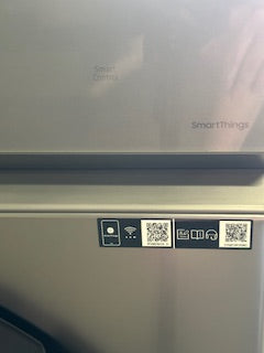 Bespoke 5.3 cu. ft. Ultra Capacity Front Load Washer with Super Speed Wash and AI Smart Dial in Silver Steel