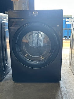 7.5 cu. ft. Vented Stackable Electric Dryer in Brushed Black with Sensor Dry