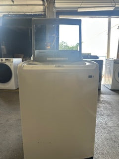 4.4 cu. ft. Top Load Washer in White with Agitator and Vibration Reduction