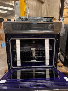 LG Air Fry with Easy Clean 30 inch Smart Compatible Single Electric Wall Oven with Air Fry Single-fan and Self-cleaning ( PrintProof Stainless Steel )