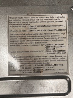 LG Air Fry with Easy Clean 30 inch Smart Compatible Single Electric Wall Oven with Air Fry Single-fan and Self-cleaning ( PrintProof Stainless Steel )