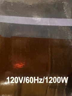 1200-Watt Electric Oscillating Ceramic Parabolic Space Heater