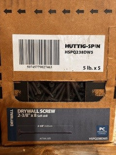 5LB 2-3/8 x 8 DRYWALL SCREW SELF DRILL