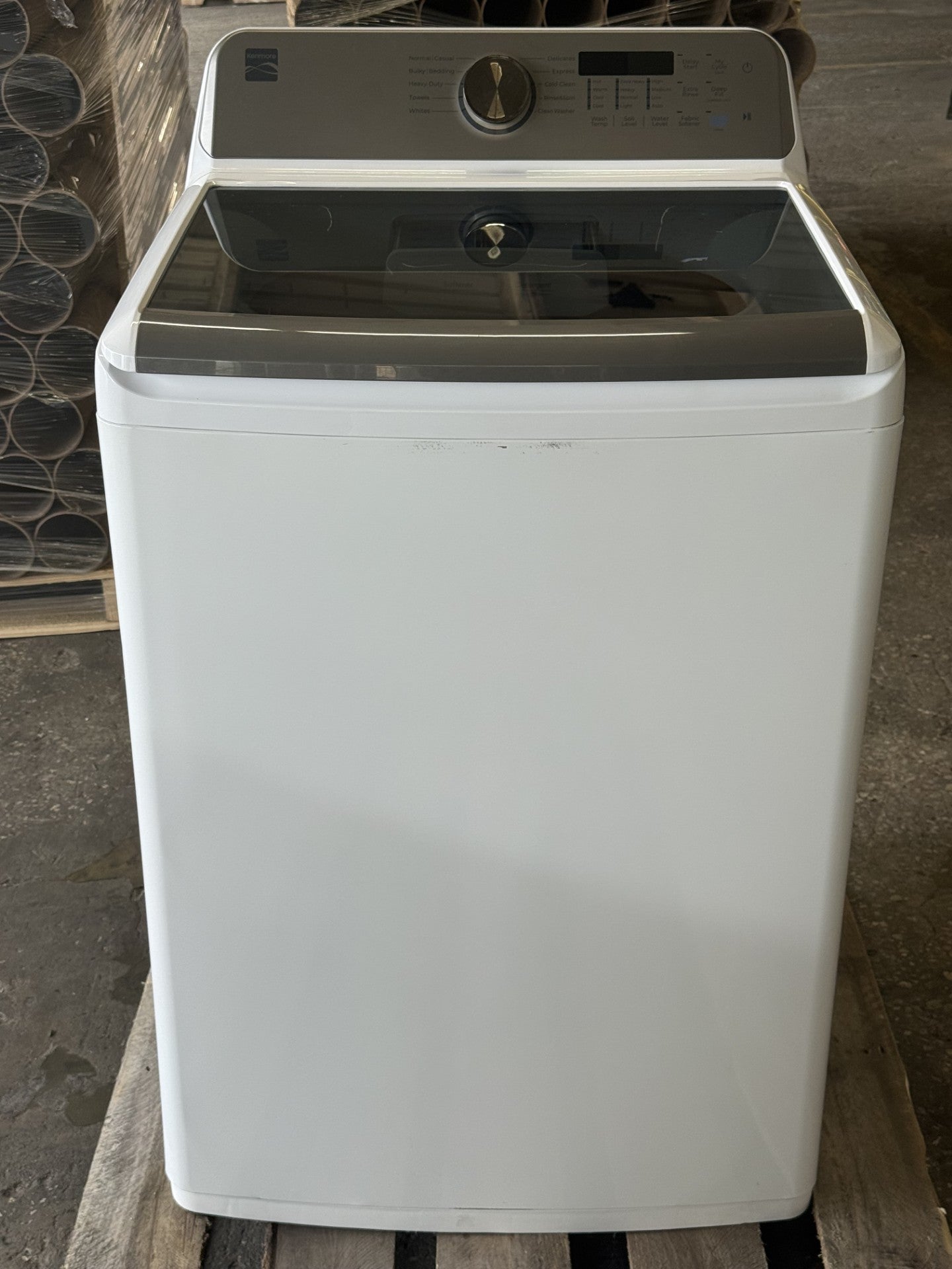 Kenmore 4.5 cu. ft. Top-Load Washer with Triple Action Impeller in White