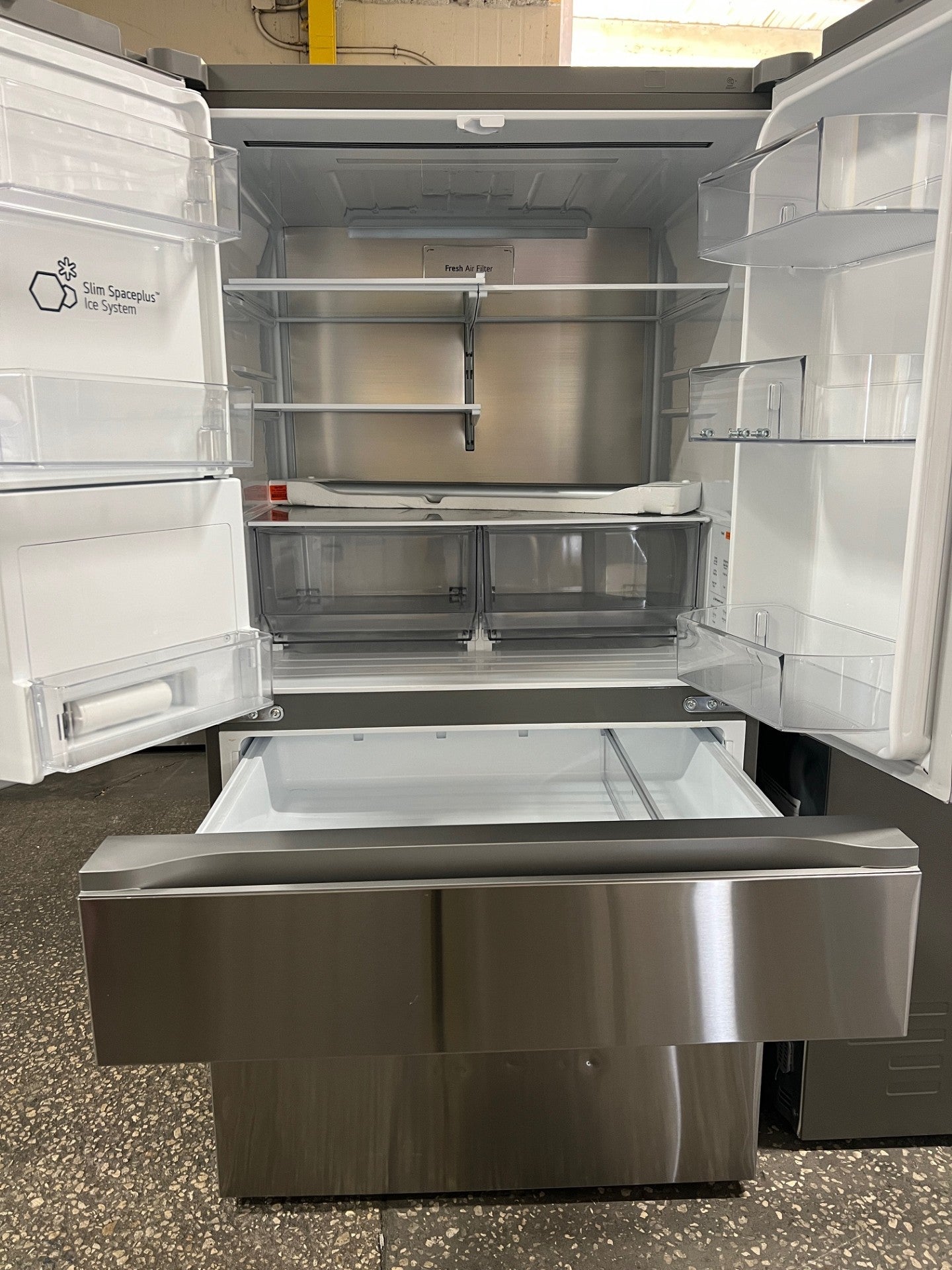 LG 29 cu. ft. SMART Standard Depth MAX French Door Refrigerator Stainless Steel